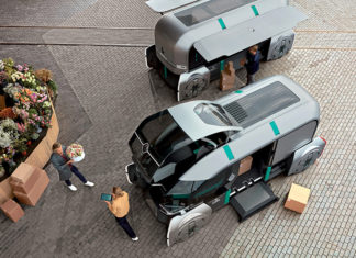 Renault EZ-PRO a robo-vehicle and a concierge for last mile delivery