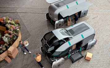 Renault EZ-PRO Otonom Kişiye Özel teslimat robot araç